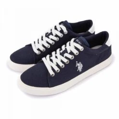 Baskets Basses Légères En Toile Avec Logo Brodé Marcs Homme US POLO -Dockers by Gerli Soldes Magasin baskets basses legeres en toile avec logo brode marcs homme us polo 18