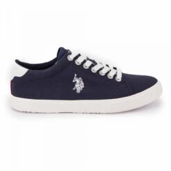 Baskets Basses Légères En Toile Avec Logo Brodé Marcs Homme US POLO -Dockers by Gerli Soldes Magasin baskets basses legeres en toile avec logo brode marcs homme us polo 2