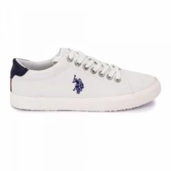 Baskets Basses Légères En Toile Avec Logo Brodé Marcs Homme US POLO -Dockers by Gerli Soldes Magasin baskets basses legeres en toile avec logo brode marcs homme us polo 3