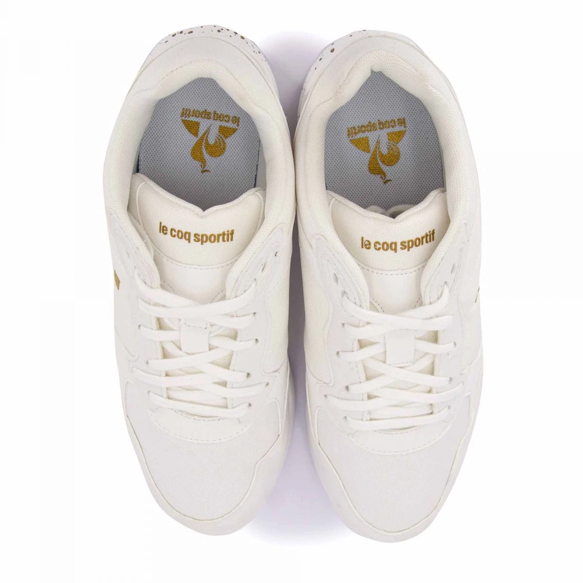 Baskets Basses Légères Toile Et Cuir Avec Semelle Fantaisie Tachetée T41-46 Homme LE COQ SPORTIF 9 Baskets Basses Légères Toile Et Cuir Avec Semelle Fantaisie Tachetée T41-46 Homme LE COQ SPORTIF – Image 7