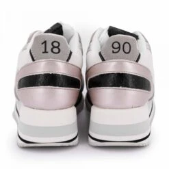 Baskets Basses Liseré Noir Empiècements De Matières à Lacets Femme US POLO 32 Baskets Basses Liseré Noir Empiècements De Matières à Lacets Femme US POLO -Dockers by Gerli Soldes Magasin baskets basses lisere noir empiecements de matieres a lacets femme us polo 12