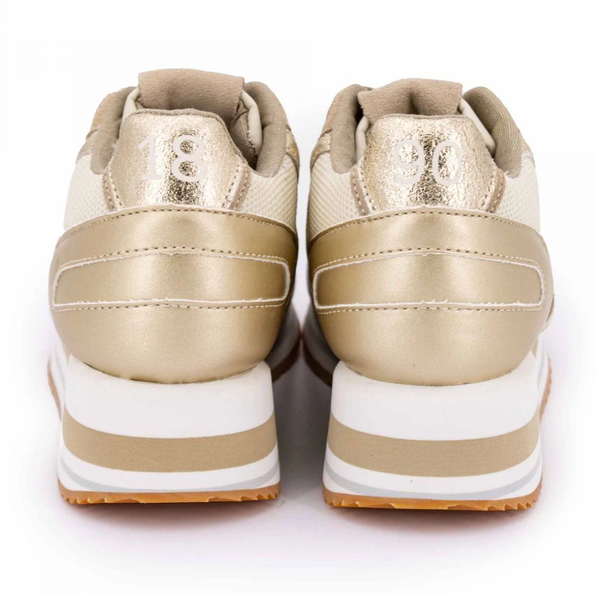 Baskets Basses Liseré Noir Empiècements De Matières à Lacets Femme US POLO 16 Baskets Basses Liseré Noir Empiècements De Matières à Lacets Femme US POLO – Image 14