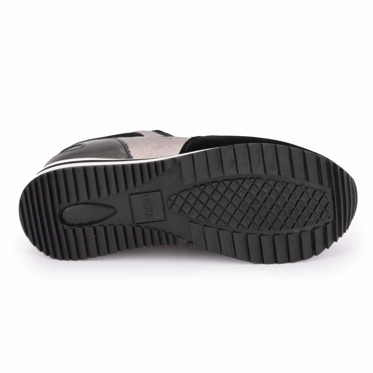 Baskets Basses Liseré Noir Empiècements De Matières à Lacets Femme US POLO 20 Baskets Basses Liseré Noir Empiècements De Matières à Lacets Femme US POLO – Image 18