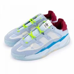 Baskets Basses Niteball Cuir Bleu T38-47 Homme ADIDAS -Dockers by Gerli Soldes Magasin baskets basses niteball cuir bleu t38 47 homme adidas 3