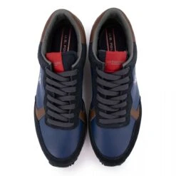 Baskets Basses Semelle Crantée Colorée Multi Matières Homme US POLO -Dockers by Gerli Soldes Magasin baskets basses semelle crantee coloree multi matieres homme us polo 7