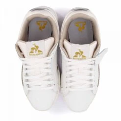 Baskets Basses Stadium Avec Logo Relief Blanc T36-41 Femme LE COQ SPORTIF -Dockers by Gerli Soldes Magasin baskets basses stadium avec logo relief blanc t36 41 femme le coq sportif 2