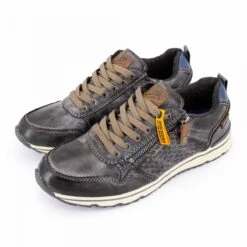 Baskets Basses Zip Côté Effet Délavé DOCKERS BY GERLI -Dockers by Gerli Soldes Magasin baskets basses zip cote effet delave dockers by gerli 3