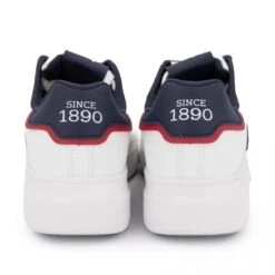 Baskets Blanches Avec Empiècements Bleus Lacets Et Semelle épaisse Blancs T40/46 Homme US POLO 12 Baskets Blanches Avec Empiècements Bleus Lacets Et Semelle épaisse Blancs T40/46 Homme US POLO -Dockers by Gerli Soldes Magasin baskets blanches avec empiecements bleus lacets et semelle epaisse blancs t40 46 homme us polo 4