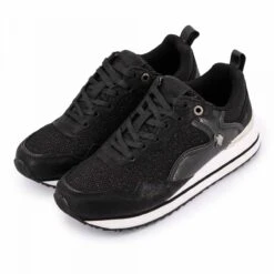 Baskets Brillantes Basses Détails Miroir à Lacets Femme US POLO -Dockers by Gerli Soldes Magasin baskets brillantes basses details miroir a lacets femme us polo 6