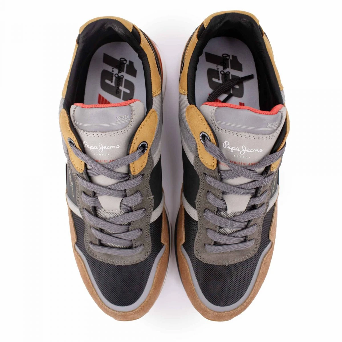 Baskets Cognac Pms30783 T40 Au 45 Femme, Homme PEPE JEANS 5 Baskets Cognac Pms30783 T40 Au 45 Femme, Homme PEPE JEANS – Image 3