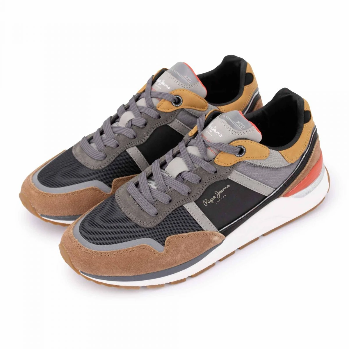 Baskets Cognac Pms30783 T40 Au 45 Femme, Homme PEPE JEANS 6 Baskets Cognac Pms30783 T40 Au 45 Femme, Homme PEPE JEANS – Image 4