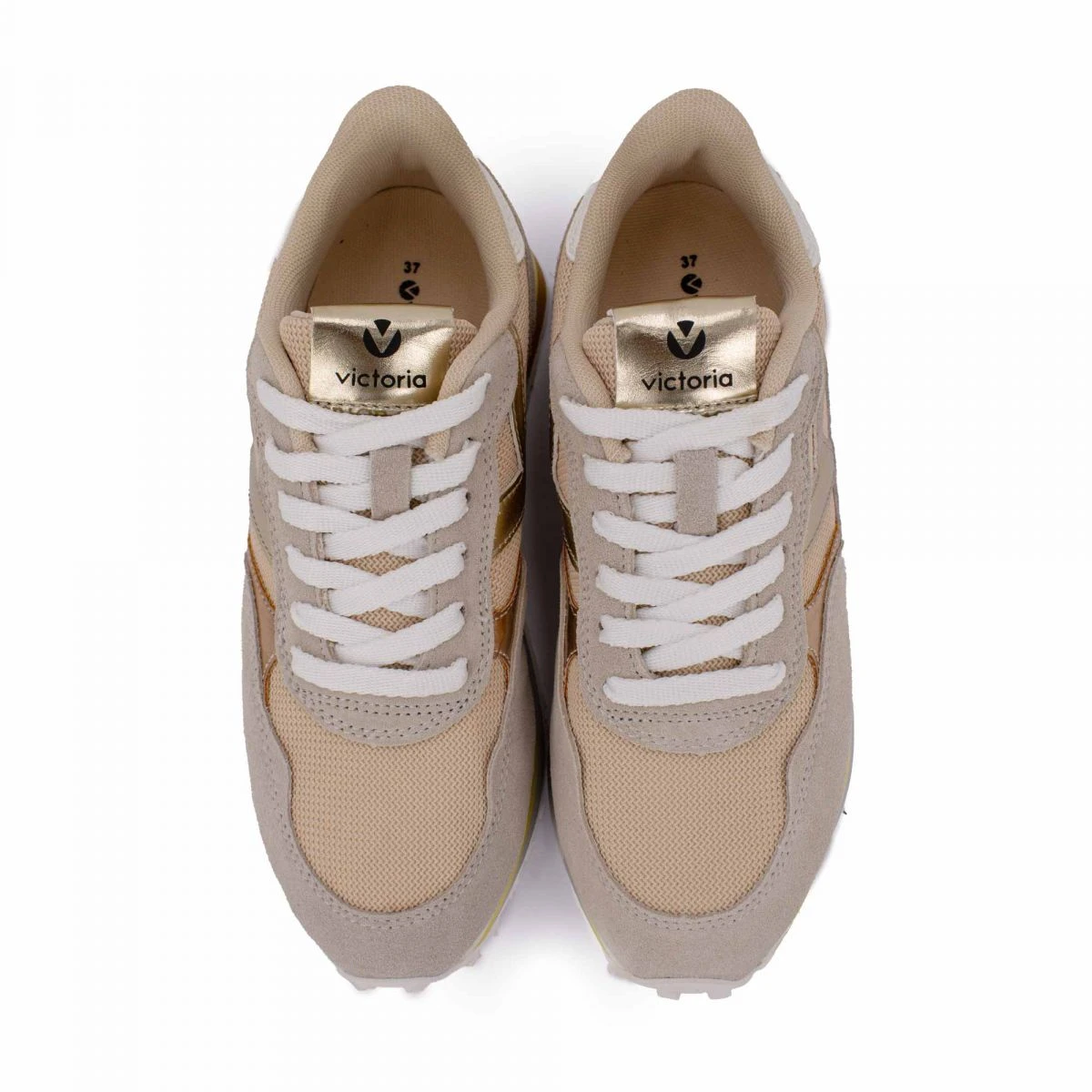 Baskets Cuir 1154101 T36-41 Femme VICTORIA 8 Baskets Cuir 1154101 T36-41 Femme VICTORIA – Image 6