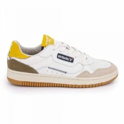 Baskets Cuir C80 Canvas Empiècements Colorées 40/45 Homme VICTORIA