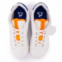 Baskets Cuir Logo Courtset Sport Optical White Cobalt Femme LE COQ SPORTIF -Dockers by Gerli Soldes Magasin baskets cuir logo courtset sport optical white cobalt femme le coq sportif 2