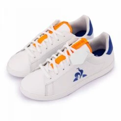 Baskets Cuir Logo Courtset Sport Optical White Cobalt Femme LE COQ SPORTIF -Dockers by Gerli Soldes Magasin baskets cuir logo courtset sport optical white cobalt femme le coq sportif 3