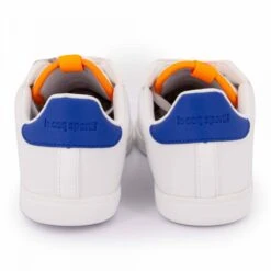 Baskets Cuir Logo Courtset Sport Optical White Cobalt Femme LE COQ SPORTIF -Dockers by Gerli Soldes Magasin baskets cuir logo courtset sport optical white cobalt femme le coq sportif 4