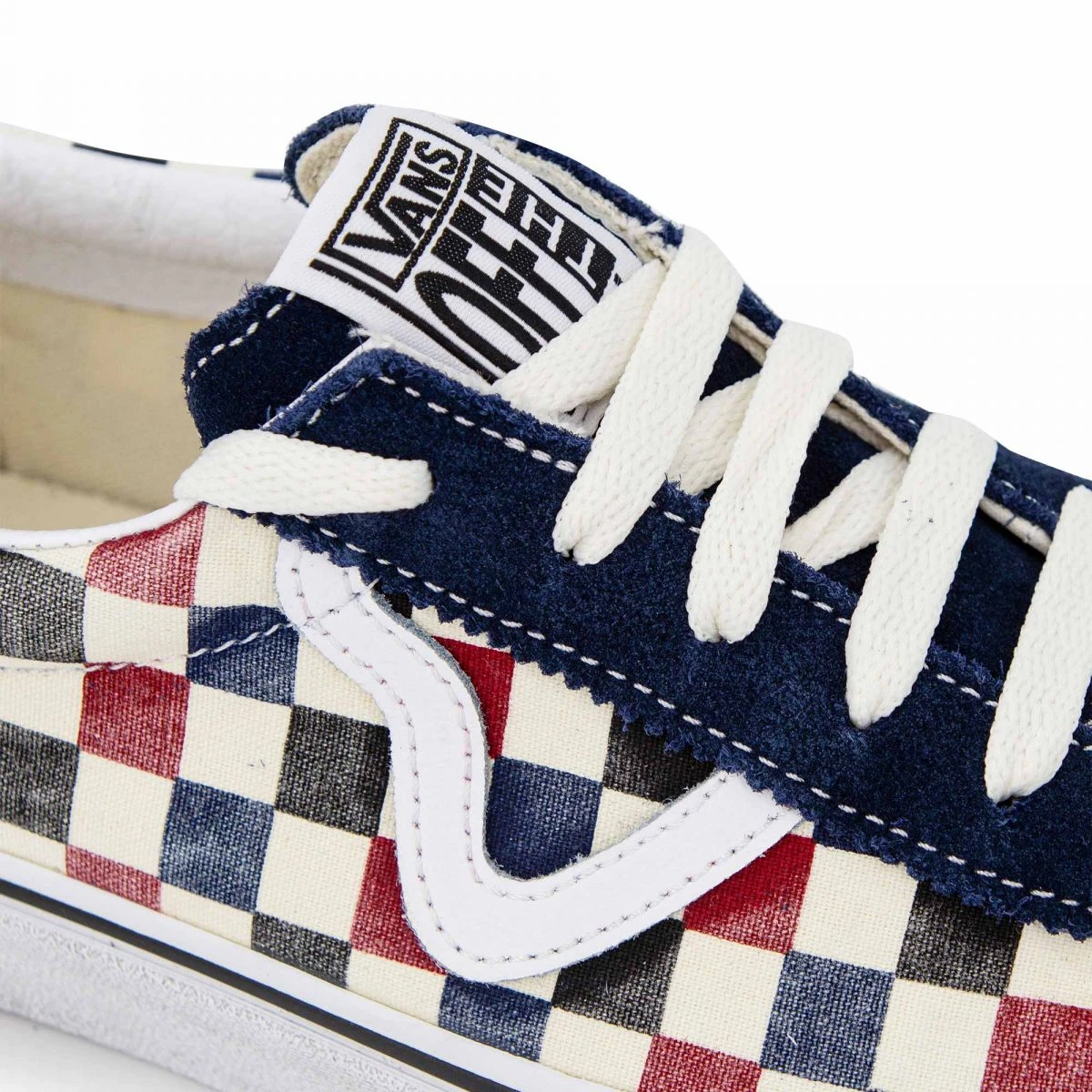 Baskets Damier Toile Cuir Suédé Vans Sport Washed Mixte VANS 16 Baskets Damier Toile Cuir Suédé Vans Sport Washed Mixte VANS – Image 14