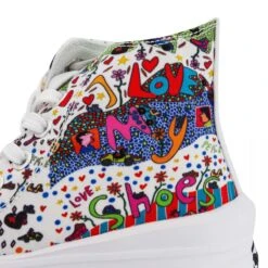 Baskets En Toile Montantes Plateforme Imprimé Femme DOCKERS BY GERLI -Dockers by Gerli Soldes Magasin baskets en toile montantes plateforme imprime femme dockers by gerli 11