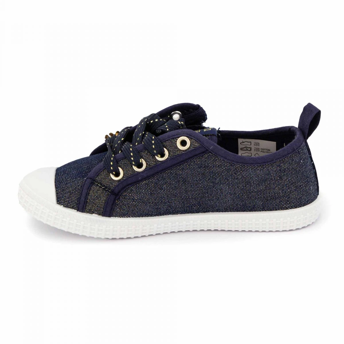 Baskets En Toile Pour Fille Enfant LULU CASTAGNETTE 6 Baskets En Toile Pour Fille Enfant LULU CASTAGNETTE – Image 4