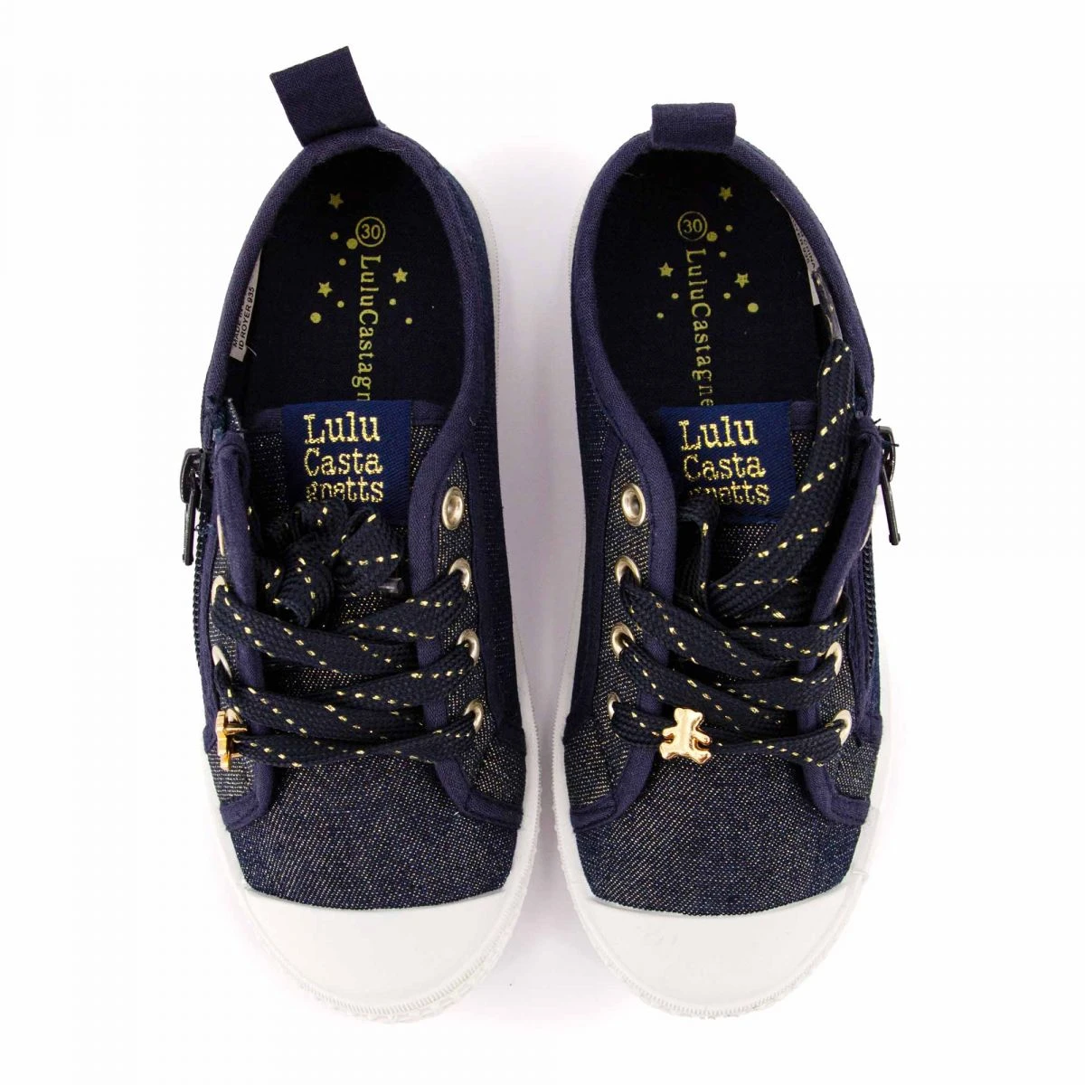 Baskets En Toile Pour Fille Enfant LULU CASTAGNETTE 8 Baskets En Toile Pour Fille Enfant LULU CASTAGNETTE – Image 6