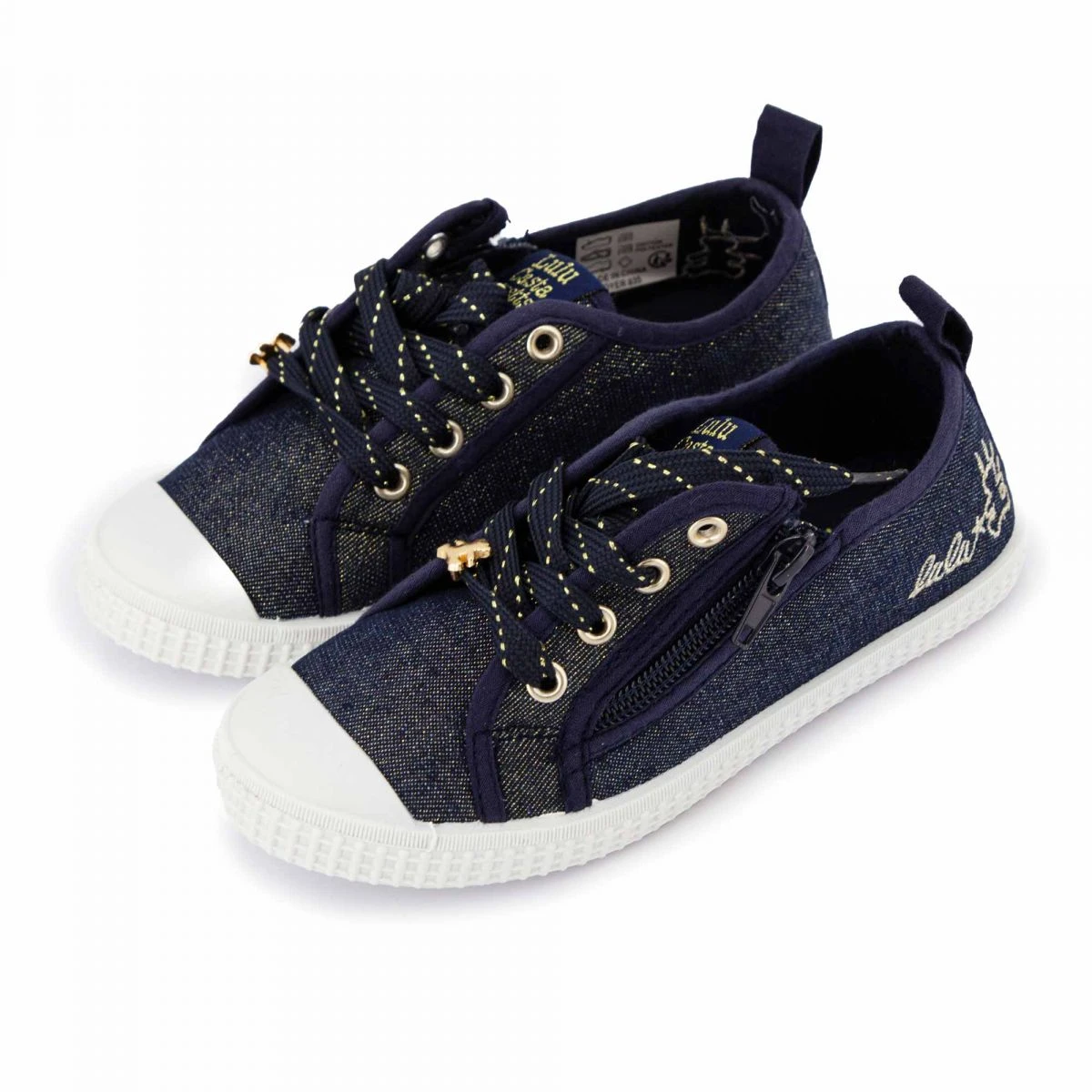 Baskets En Toile Pour Fille Enfant LULU CASTAGNETTE 10 Baskets En Toile Pour Fille Enfant LULU CASTAGNETTE – Image 8