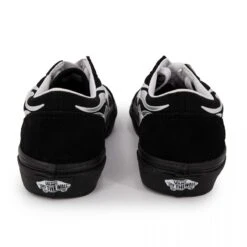 Baskets Flammes Blanches Era Basses T28-39 Enfant VANS -Dockers by Gerli Soldes Magasin baskets flammes blanches era basses t28 39 enfant vans 4