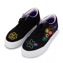 Baskets Fleurs Brodées Inspiration Woodstock Basses T28-39 Enfant VANS -Dockers by Gerli Soldes Magasin baskets fleurs brodees inspiration woodstock basses t28 39 enfant vans 4