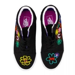 Baskets Fleurs Brodées Inspiration Woodstock Basses T28-39 Enfant VANS -Dockers by Gerli Soldes Magasin baskets fleurs brodees inspiration woodstock basses t28 39 enfant vans 6