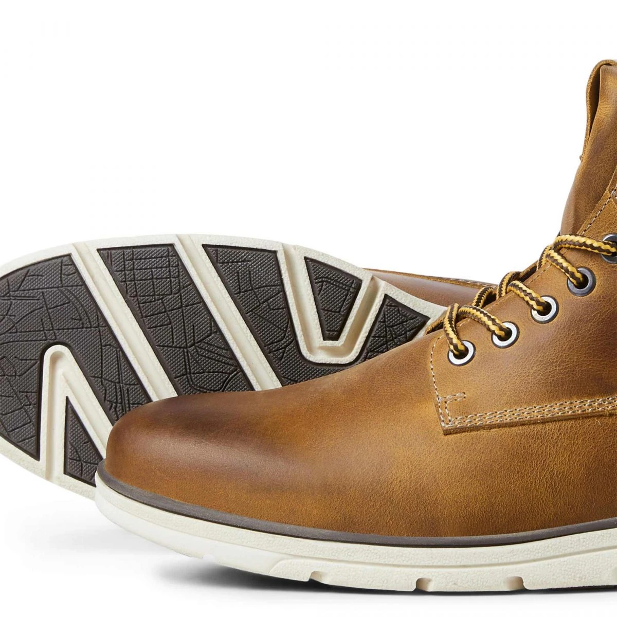 Baskets Hautes Jfwtubar Cuir Miel 389473 12159516 Homme JACK & JONES 4 Baskets Hautes Jfwtubar Cuir Miel 389473 12159516 Homme JACK & JONES – Image 2