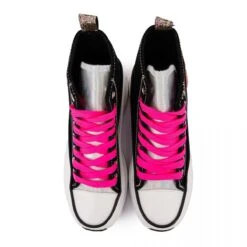 Baskets Hautes Semelle Plateforme Argentées Femme KAPORAL -Dockers by Gerli Soldes Magasin baskets hautes semelle plateforme argentees femme kaporal 10