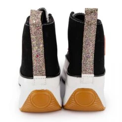 Baskets Hautes Semelle Plateforme Argentées Femme KAPORAL -Dockers by Gerli Soldes Magasin baskets hautes semelle plateforme argentees femme kaporal 11