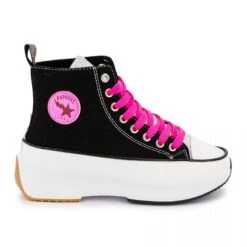 Baskets Hautes Semelle Plateforme Argentées Femme KAPORAL -Dockers by Gerli Soldes Magasin baskets hautes semelle plateforme argentees femme kaporal 7