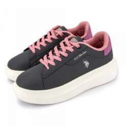 Baskets Helis002 (35-39) White Pearl Femme US POLO -Dockers by Gerli Soldes Magasin baskets helis002 35 39 white pearl 5