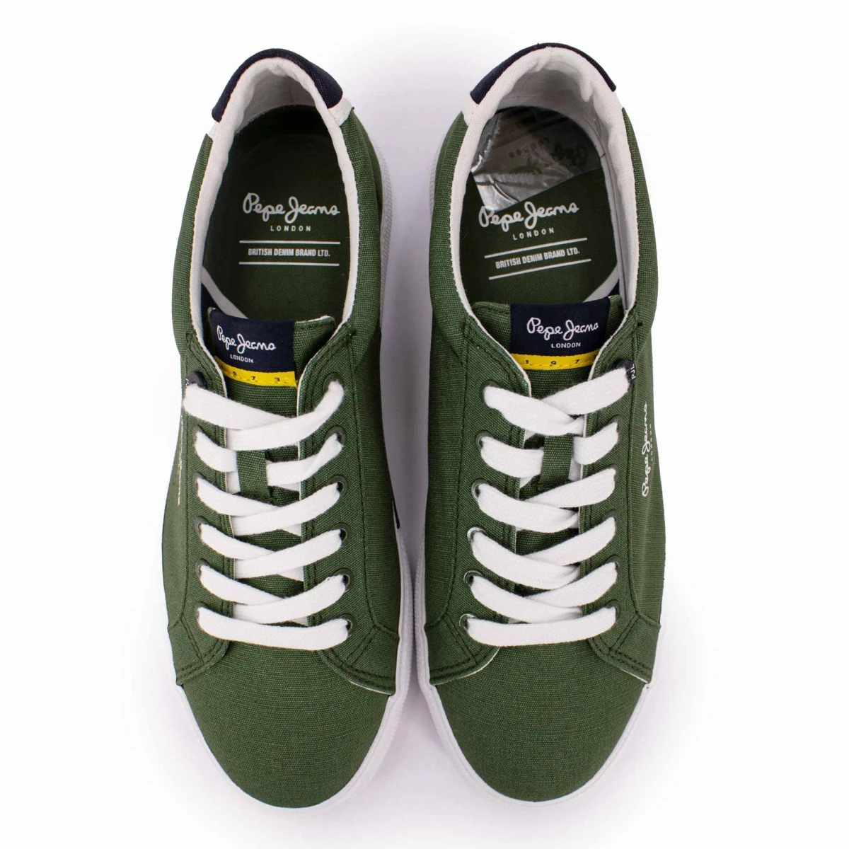 Baskets Kaki Pms30604 T41 Au 46 Femme, Homme PEPE JEANS 5 Baskets Kaki Pms30604 T41 Au 46 Femme, Homme PEPE JEANS – Image 3