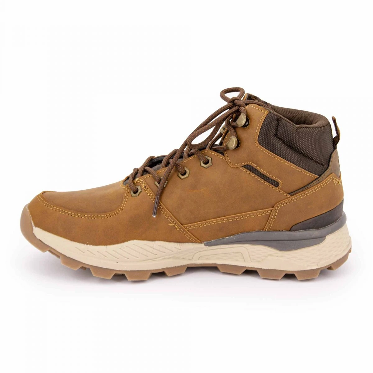 Baskets Montantes Cognac Homme DOCKERS BY GERLI 4 Baskets Montantes Cognac Homme DOCKERS BY GERLI – Image 2