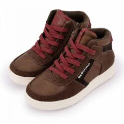 Baskets Montantes Cuir Avec Zip Détails Lacets Lavil Enfant REDSKINS -Dockers by Gerli Soldes Magasin baskets montantes cuir avec zip details lacets lavil enfant redskins 11