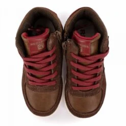 Baskets Montantes Cuir Avec Zip Détails Lacets Lavil Enfant REDSKINS -Dockers by Gerli Soldes Magasin baskets montantes cuir avec zip details lacets lavil enfant redskins 8