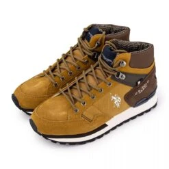 Baskets Montantes Logo Relief Avec Semelle Blanche Effet Daim Homme US POLO 28 Baskets Montantes Logo Relief Avec Semelle Blanche Effet Daim Homme US POLO -Dockers by Gerli Soldes Magasin baskets montantes logo relief avec semelle blanche effet daim homme us polo 8