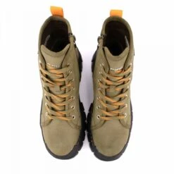 Baskets Montantes Semelle épaisse Noire Kaki Femme DOCKERS BY GERLI -Dockers by Gerli Soldes Magasin baskets montantes semelle epaisse noire kaki femme dockers by gerli 2