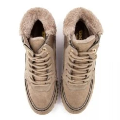 Baskets Montantes Taupe Femme DOCKERS BY GERLI 14 Baskets Montantes Taupe Femme DOCKERS BY GERLI -Dockers by Gerli Soldes Magasin baskets montantes taupe femme dockers by gerli 4