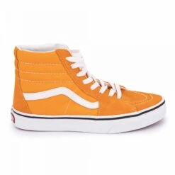Baskets Montantes UA SK8-HI Effet Suédine Orange T37-41 Femme VANS