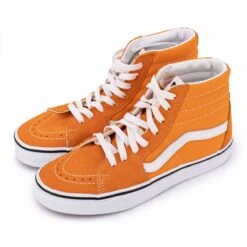 Baskets Montantes UA SK8-HI Effet Suédine Orange T37-41 Femme VANS -Dockers by Gerli Soldes Magasin baskets montantes ua sk8 hi effet suedine orange t37 41 femme vans 3