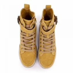 Baskets Montantes Zippées à Lacets Suédé Femme DOCKERS BY GERLI -Dockers by Gerli Soldes Magasin baskets montantes zippees a lacets suede femme dockers by gerli 2