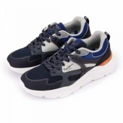 Baskets Navy Pms30755 T40 Au 45 Femme, Homme PEPE JEANS -Dockers by Gerli Soldes Magasin baskets navy pms30755 t40 au 45 3