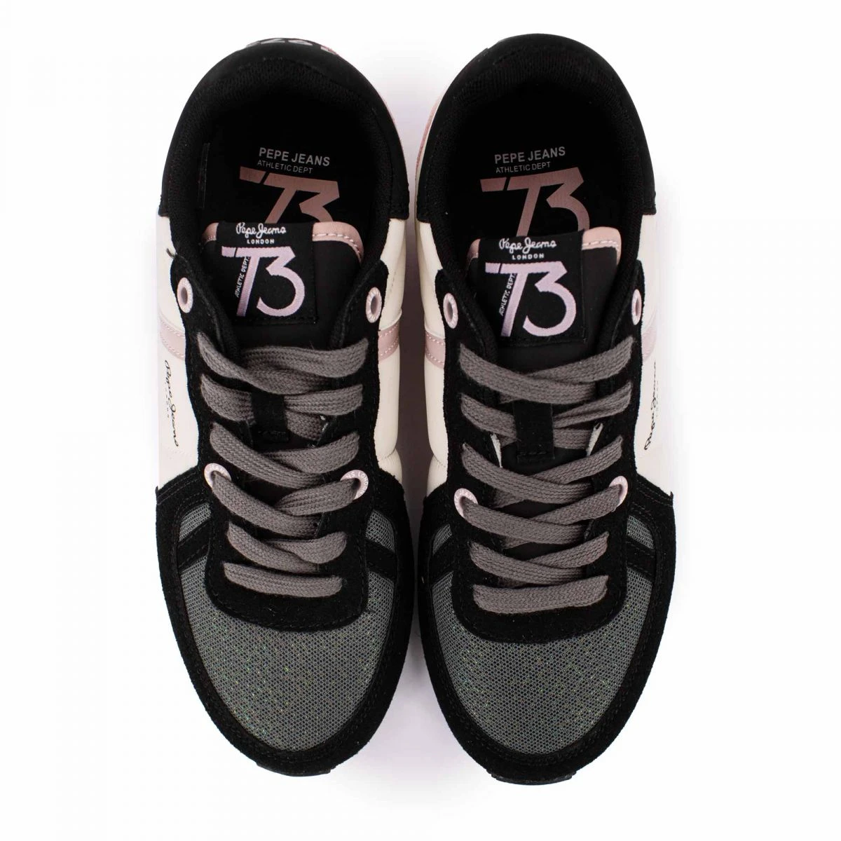 Baskets Noir Pgs30515 T32 Au 38 Enfant PEPE JEANS 5 Baskets Noir Pgs30515 T32 Au 38 Enfant PEPE JEANS – Image 3