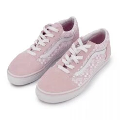 Baskets Old Skool Logorama Cuir Basses Rose T35-39 Femme VANS -Dockers by Gerli Soldes Magasin baskets old skool logorama cuir basses rose t35 39 femme vans 2
