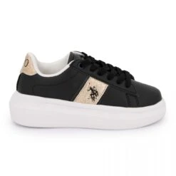 Baskets Pailletés Semelle épaisse Avec Logo Imprimé Enfant US POLO -Dockers by Gerli Soldes Magasin baskets pailletes semelle epaisse avec logo imprime enfant us polo 2