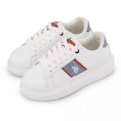 Baskets Pailletés Semelle épaisse Avec Logo Imprimé Enfant US POLO -Dockers by Gerli Soldes Magasin baskets pailletes semelle epaisse avec logo imprime enfant us polo 6