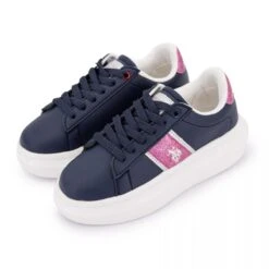 Baskets Pailletés Semelle épaisse Avec Logo Imprimé Enfant US POLO -Dockers by Gerli Soldes Magasin baskets pailletes semelle epaisse avec logo imprime enfant us polo 7