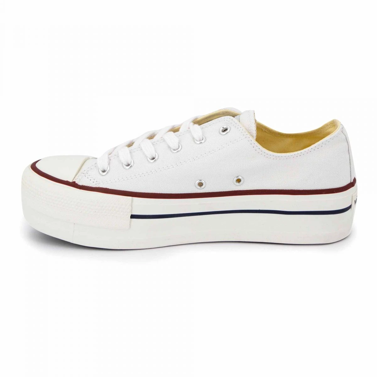 Baskets Plateforme Toile Femme VICTORIA 4 Baskets Plateforme Toile Femme VICTORIA – Image 2